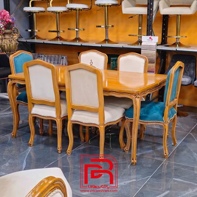 میز ناهارخوری مدل فرانسوی