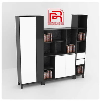 کتابخانه مدیریتی ۳ تیکه تمیس